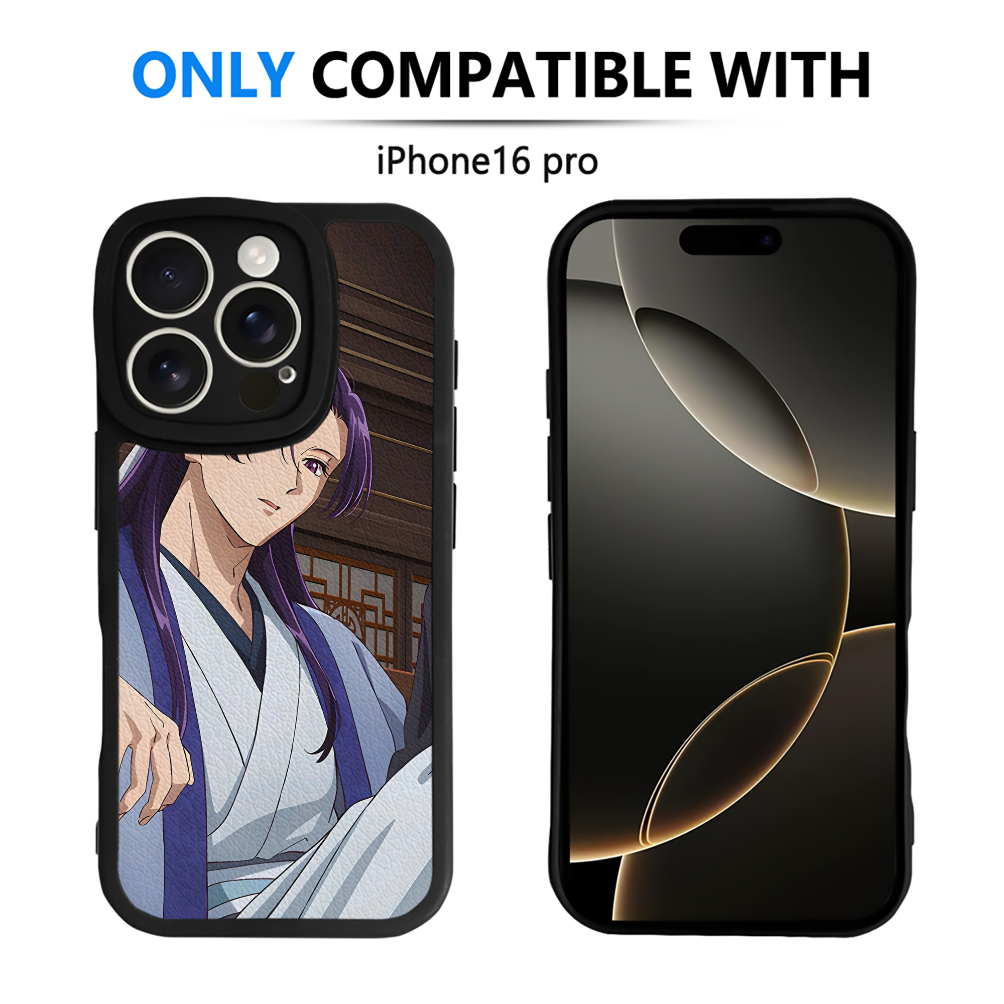 薬屋のひとりごと The Apothecary Diaries 【iPhone 16シリーズ対応】シリコンスマホケース（レザー調） 材質：シリコン